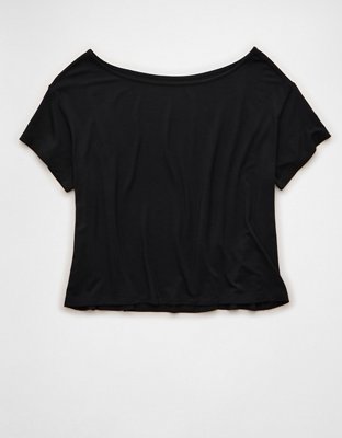 AE Off-the-Shoulder Soft & Sexy T-Shirt