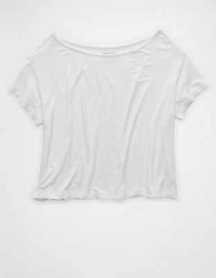 AE Off-the-Shoulder Soft & Sexy T-Shirt from American Eagle - $26.95