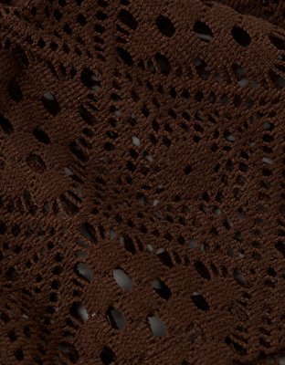 AE Lace Tie-Front Puff Sleeve Tee