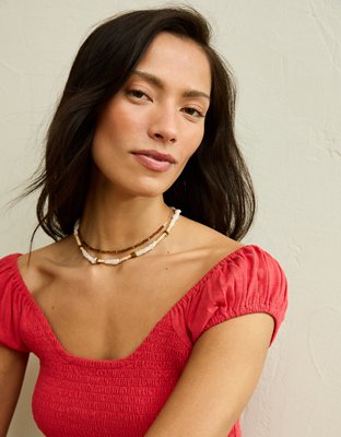 AE Sunchaser Babydoll Ruffle Tee