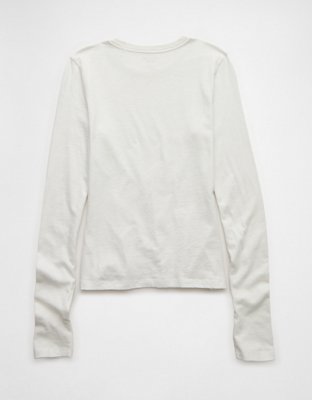 AE Long Sleeve Hey Baby Tee