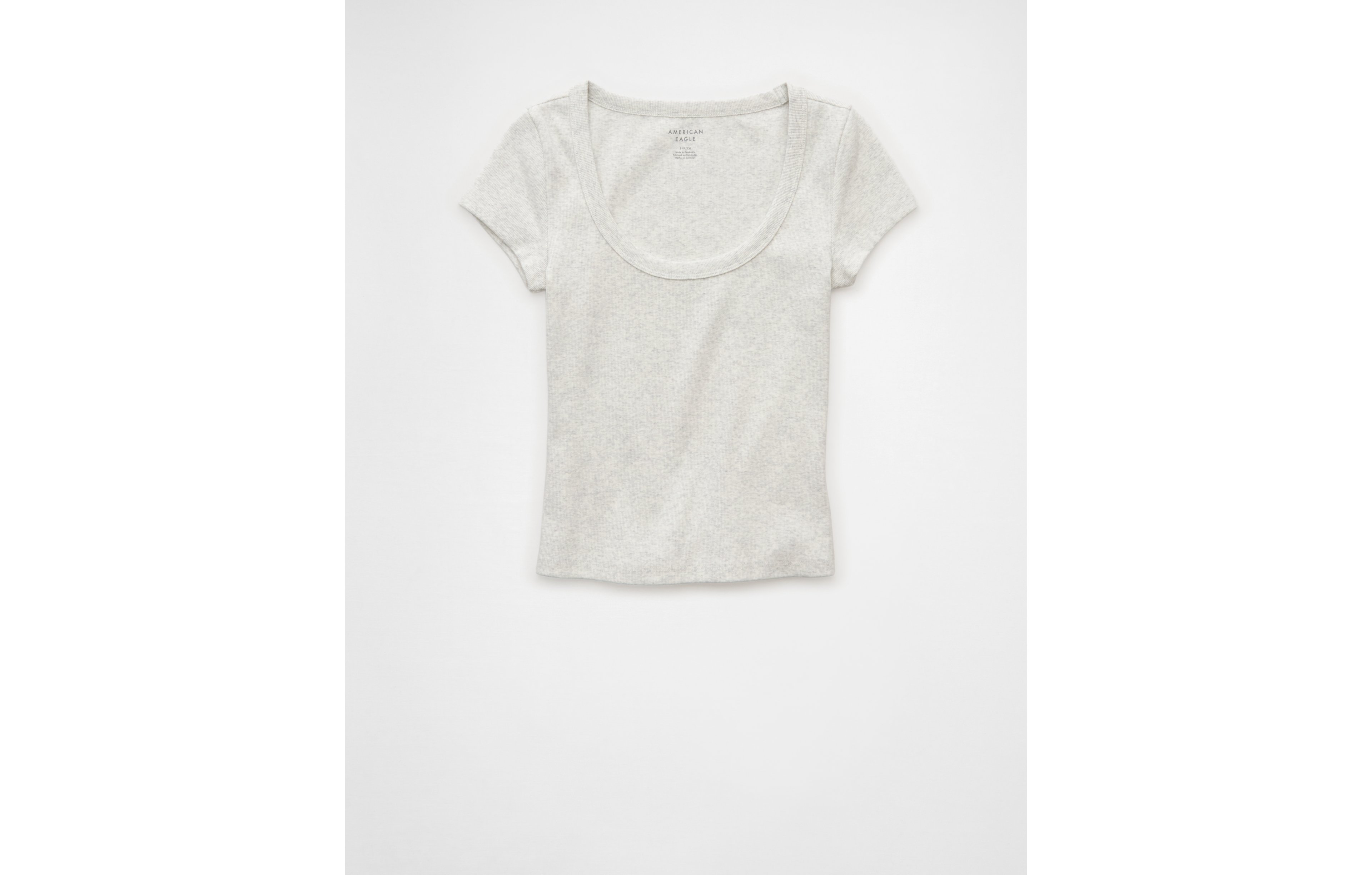 AE Scoop Neck Hey Baby Tee
