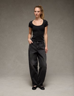 AE Scoop Neck Baby Tee