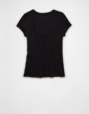 AE V-Neck Hey Baby Tee