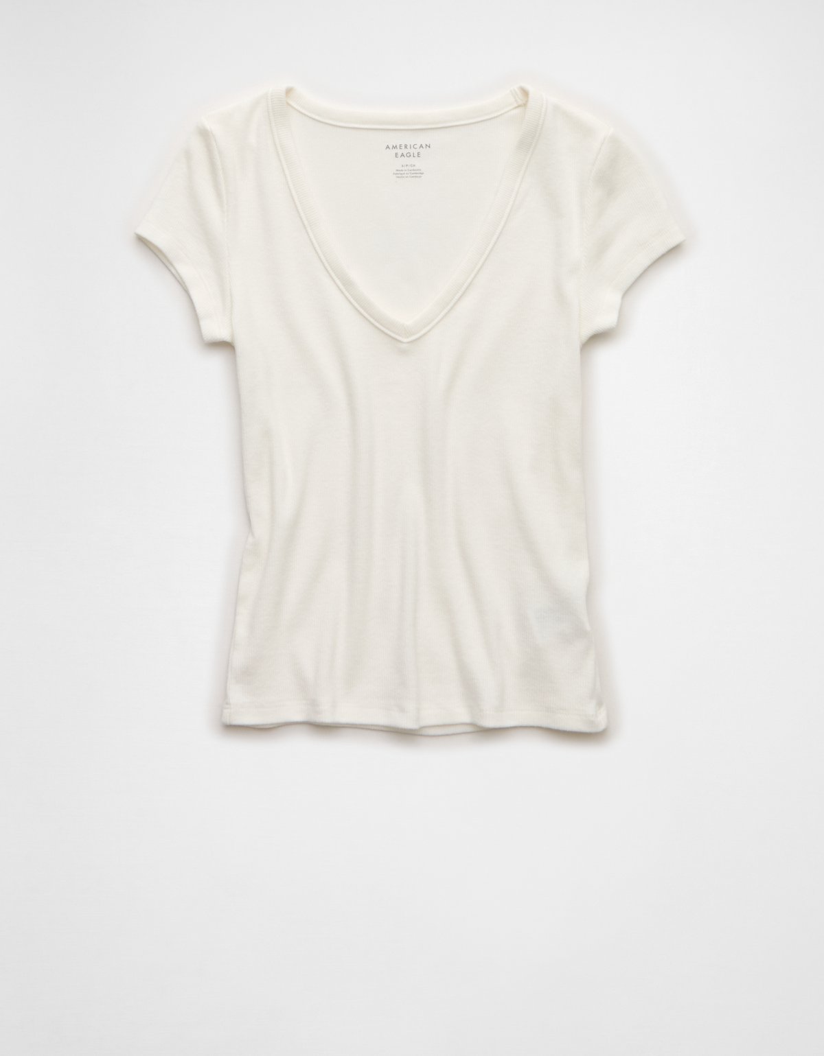 AE V-Neck Hey Baby Tee - image 3