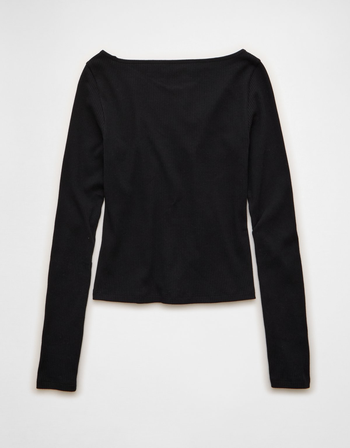 AE Long Sleeve Boatneck Baby Tee - image 4