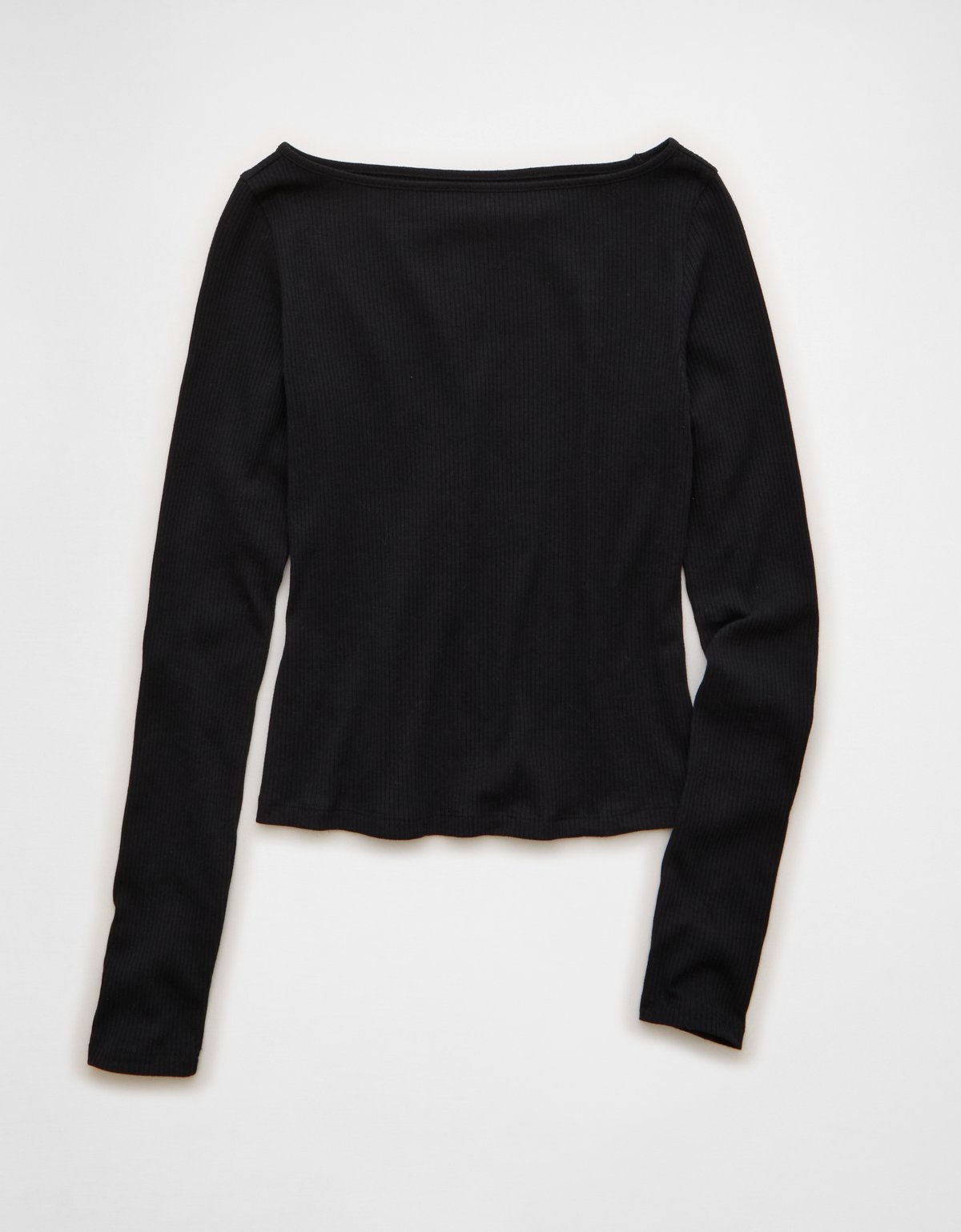 AE Long Sleeve Boatneck Baby Tee - image 3