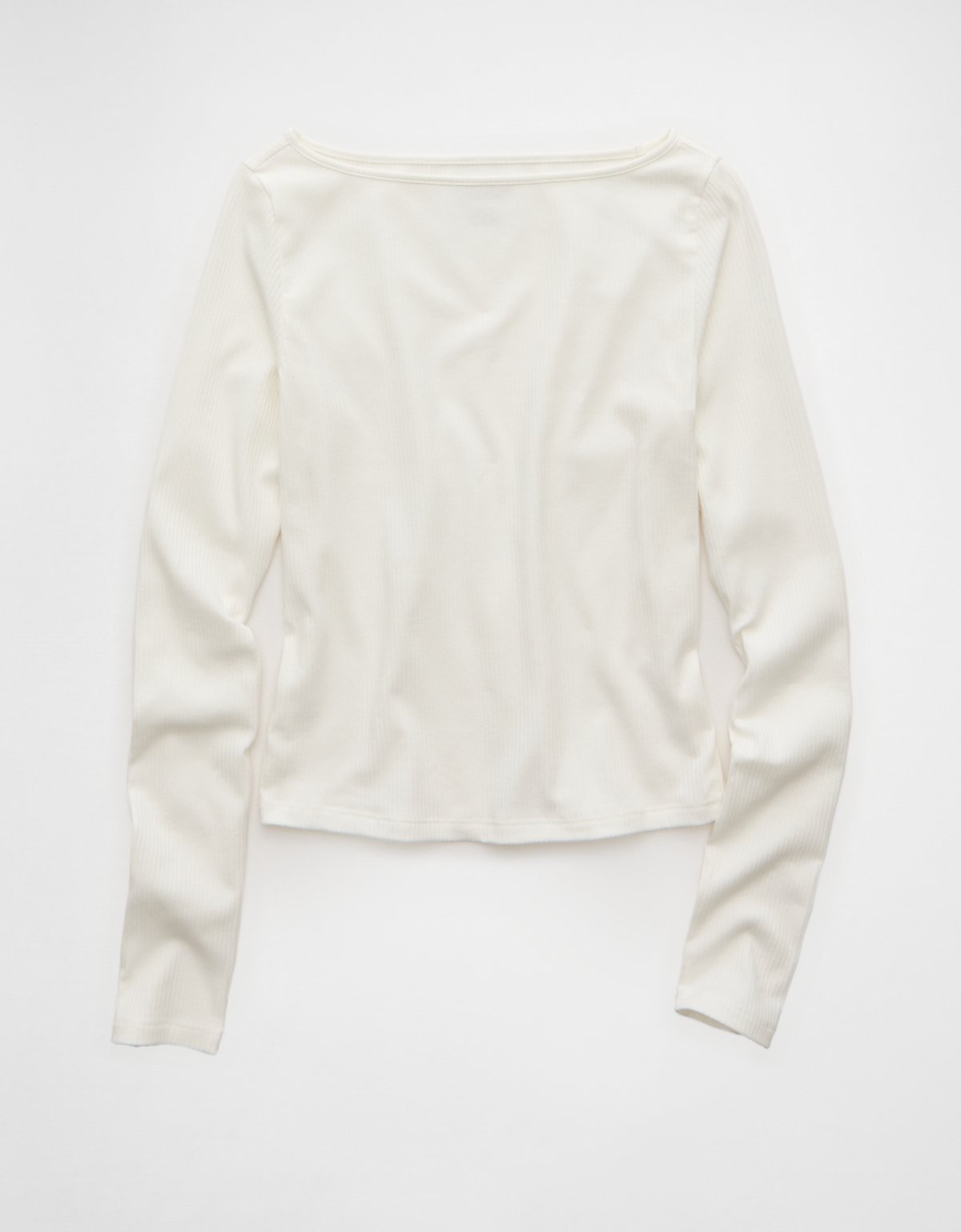 AE Long Sleeve Boatneck Baby Tee - image 3