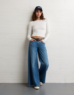 AE Long Sleeve Boatneck Baby Tee