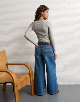 AE Long Sleeve Boatneck Baby Tee