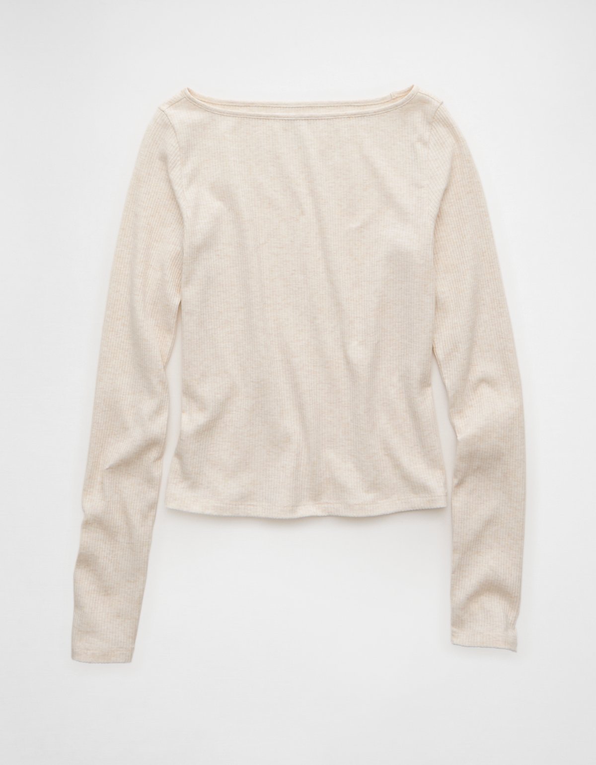 AE Long Sleeve Boatneck Baby Tee - image 3