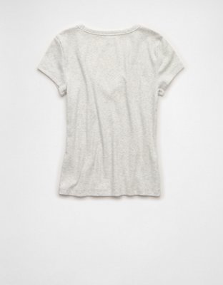 AE V-Neck Hey Baby Tee