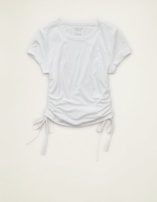 AE Short-Sleeve Side-Cinch T-Shirt