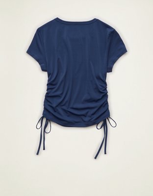 AE Short-Sleeve Side-Cinch T-Shirt