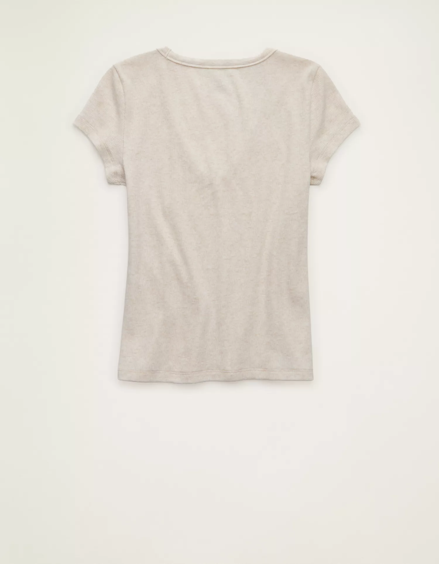 AE V-Neck Hey Baby Tee - thumbnail 4