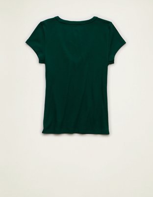 AE V-Neck Hey Baby Tee