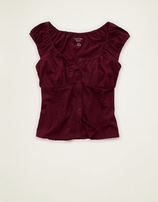 AE Sunchaser Button-Up T-Shirt
