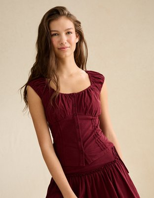 AE Sunchaser Button-Up T-Shirt