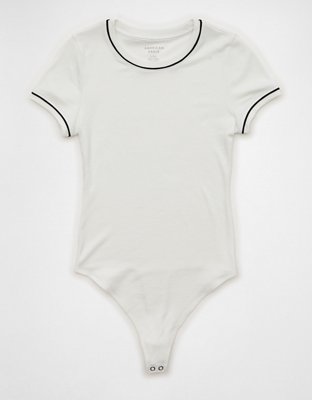 AE Tipped Crew Neck Bodysuit