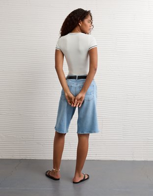 AE Tipped Crew Neck Bodysuit