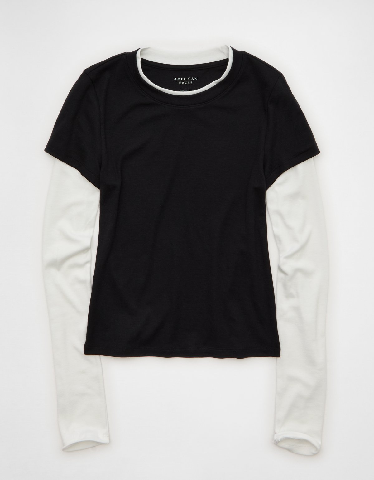 AE Double-Layered Long-Sleeve T-Shirt - image 3