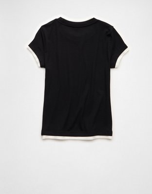 AE Double-Layered Short-Sleeve T-Shirt | American Eagle