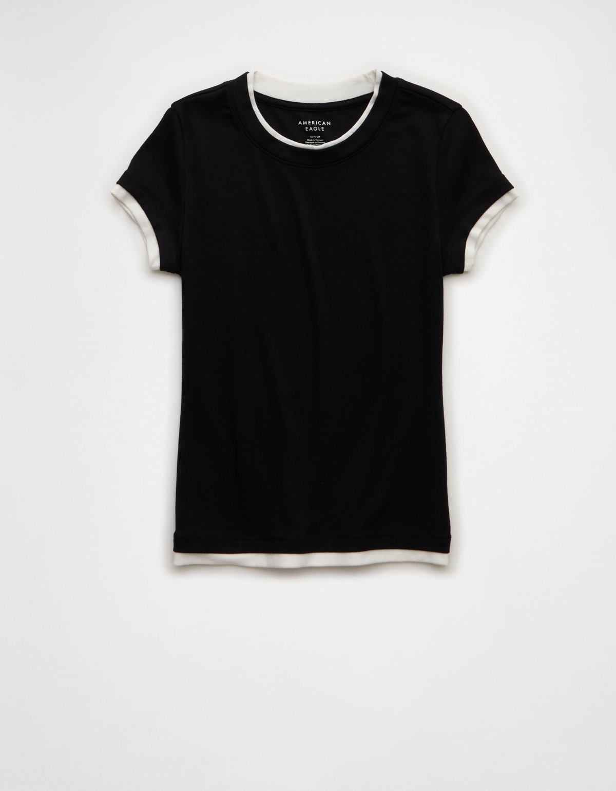 AE Double-Layered Short-Sleeve T-Shirt - image 3
