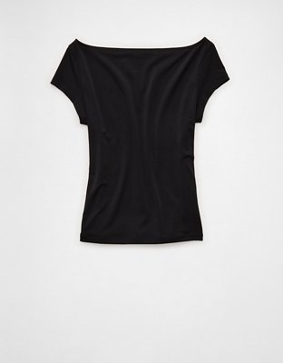 AE Short-Sleeve Boatneck T-Shirt