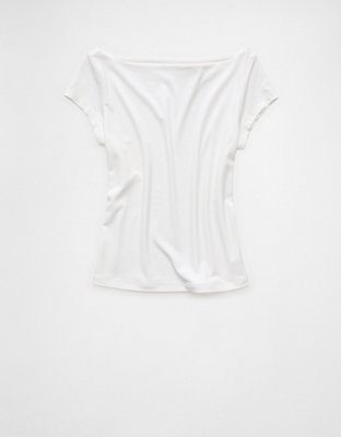AE Short-Sleeve Boatneck T-Shirt