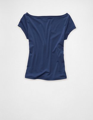 AE Short-Sleeve Boatneck T-Shirt