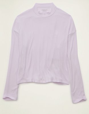 AE Soft & Sexy Ribbed Long-Sleeve T-Shirt