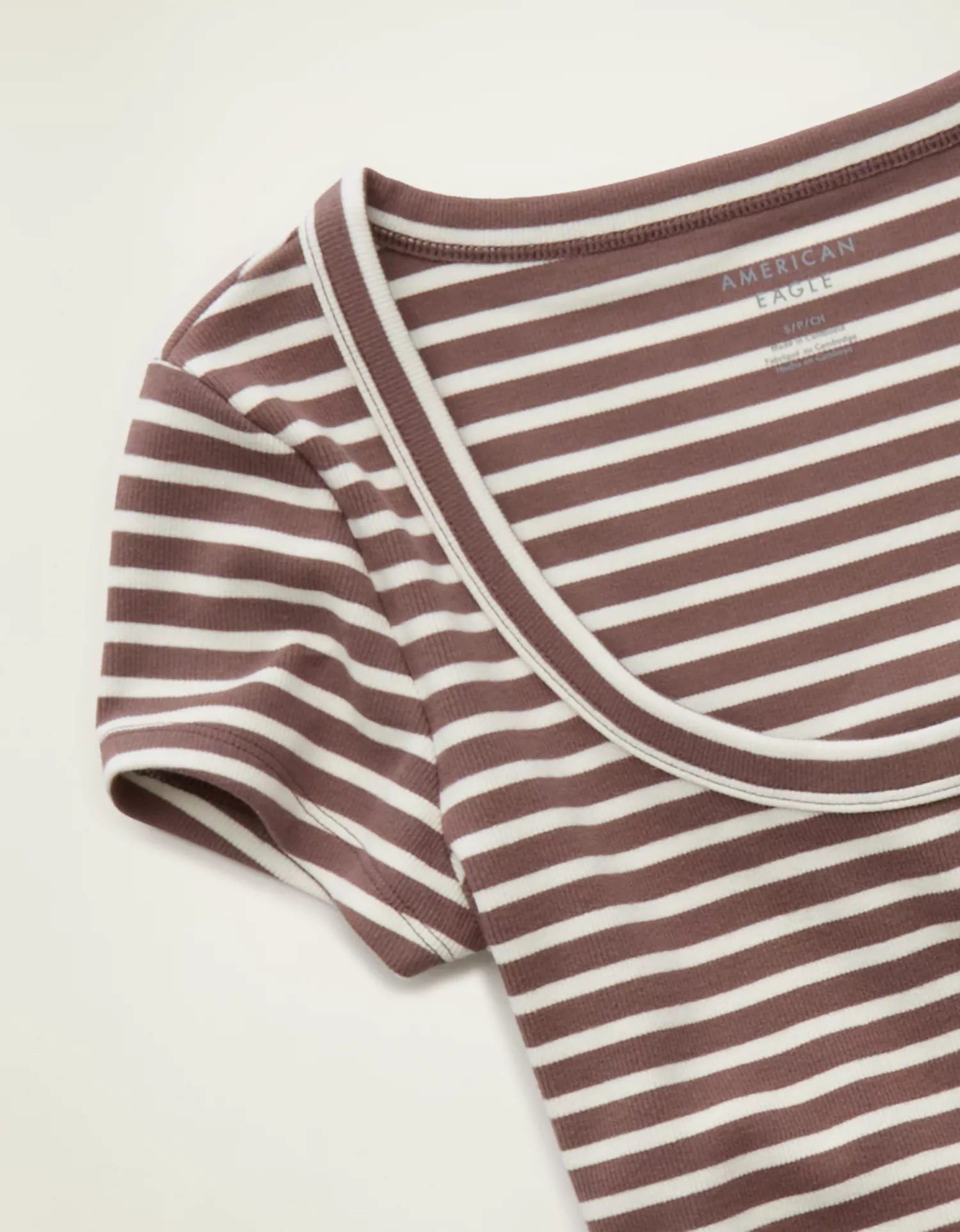 AE Scoop Neck Hey Baby Tee - thumbnail 5