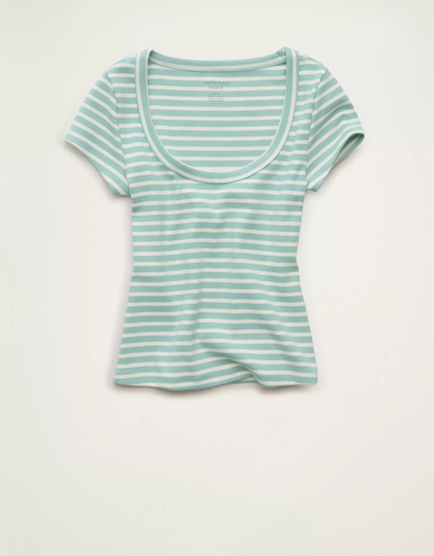 AE Scoop Neck Hey Baby Tee - thumbnail 9