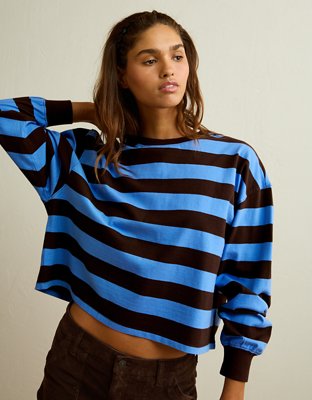AE Balloon Sleeve Crew Neck Tee