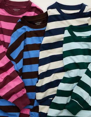 AE Balloon Sleeve Crew Neck Tee