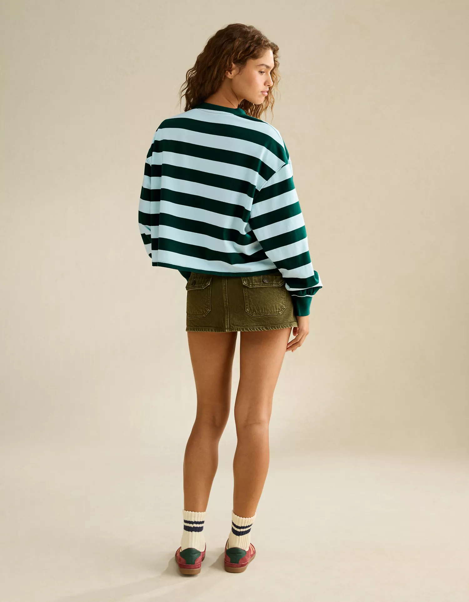 AE Balloon Sleeve Crew Neck Tee - thumbnail 8