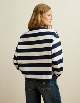 AE Balloon Sleeve Crew Neck Tee