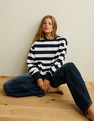 AE Balloon Sleeve Crew Neck Tee