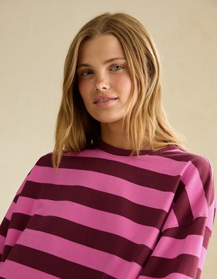 AE Balloon Sleeve Crew Neck Tee