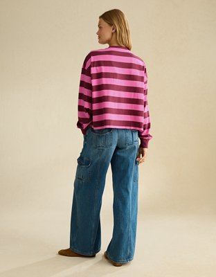 AE Balloon Sleeve Crew Neck Tee