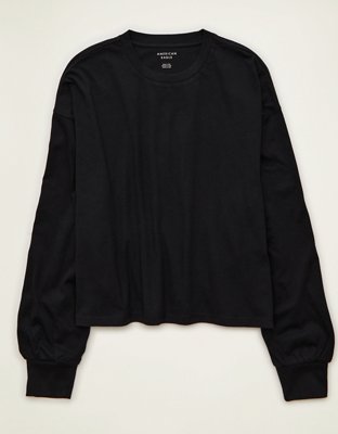 AE Balloon Sleeve Crew Neck Tee