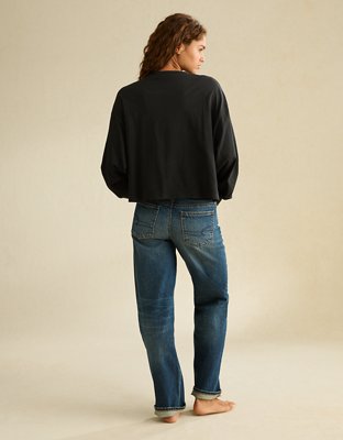 AE Balloon Sleeve Crew Neck Tee