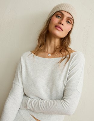 AE Long-Sleeve Cozy Dolman Tee