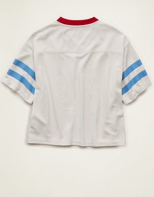 AE V-Neck Americana Graphic Mesh T-Shirt