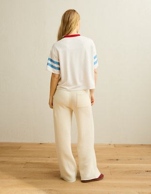 AE V-Neck Americana Graphic Mesh T-Shirt