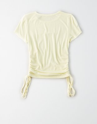 AE Side Cinched Baby Tee