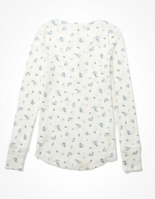 AE Long Sleeve Henley T-Shirt