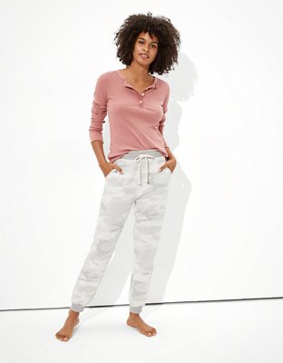 AE Long Sleeve Henley T-Shirt