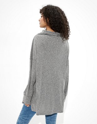 AE Long Sleeve Mock Neck T-Shirt