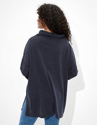 AE Long Sleeve Mock Neck T-Shirt